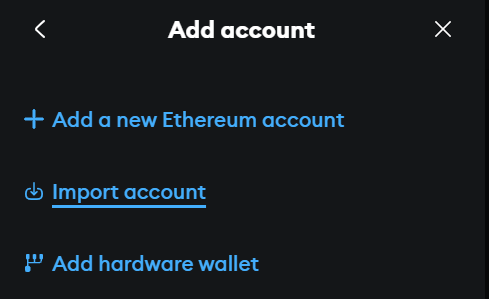 Add Account
