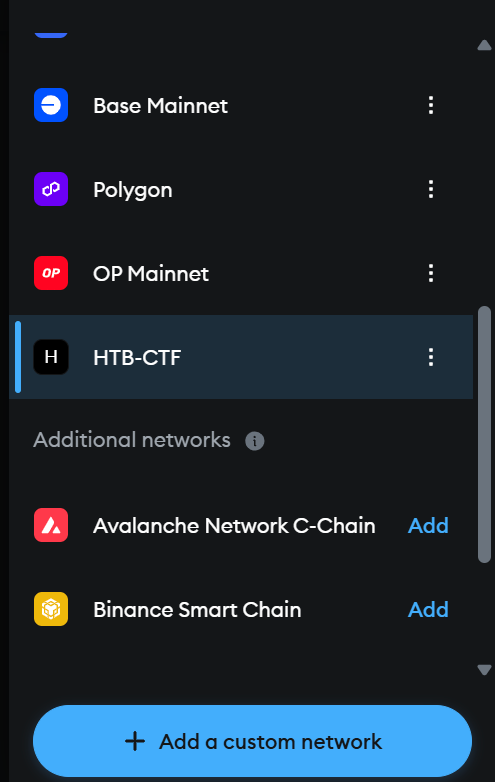 Add Network